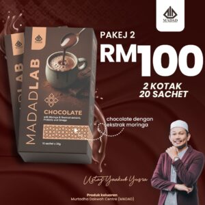 2 KOTAK COKLAT MADAD