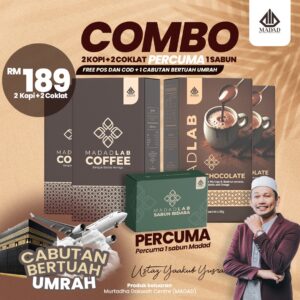PROMO 2 KOPI + 2 COKLAT + FREE 1 SABUN BIDARA