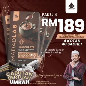 4 KOTAK COKLAT MADAD