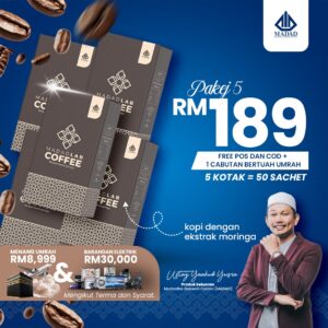 PROMO CLEARANCE : 5 KOTAK KOPI