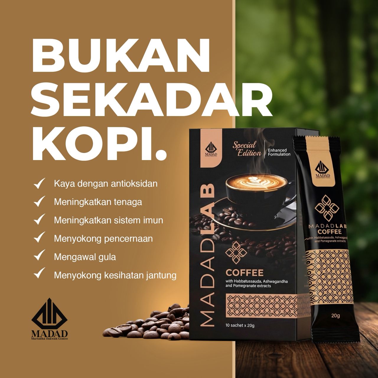 Bukan Sekadar Kopi - manfaat